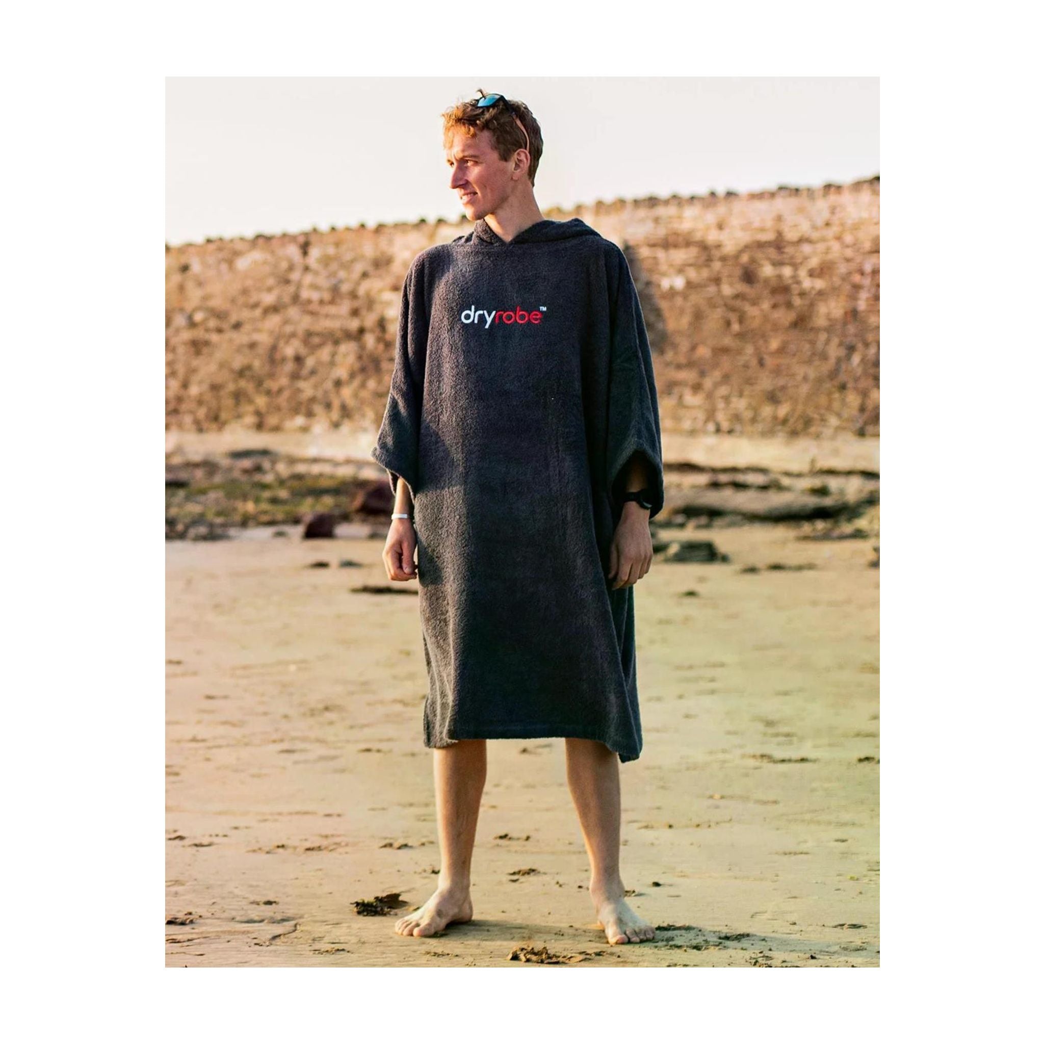 DRYROBE towel coat organic cotton