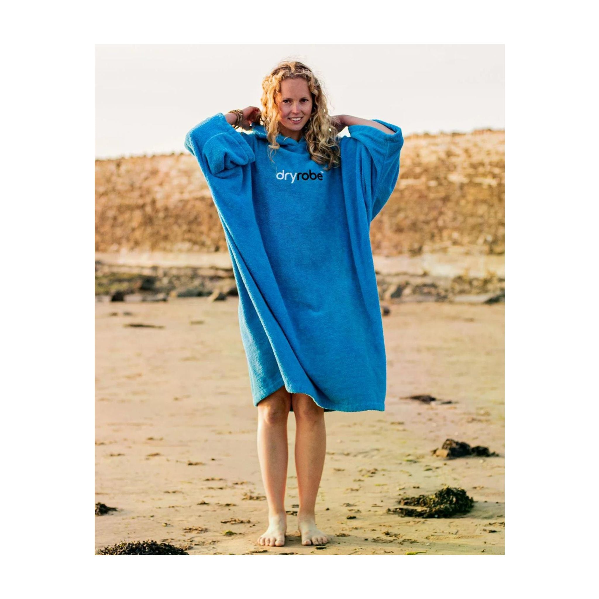 DRYROBE towel coat organic cotton