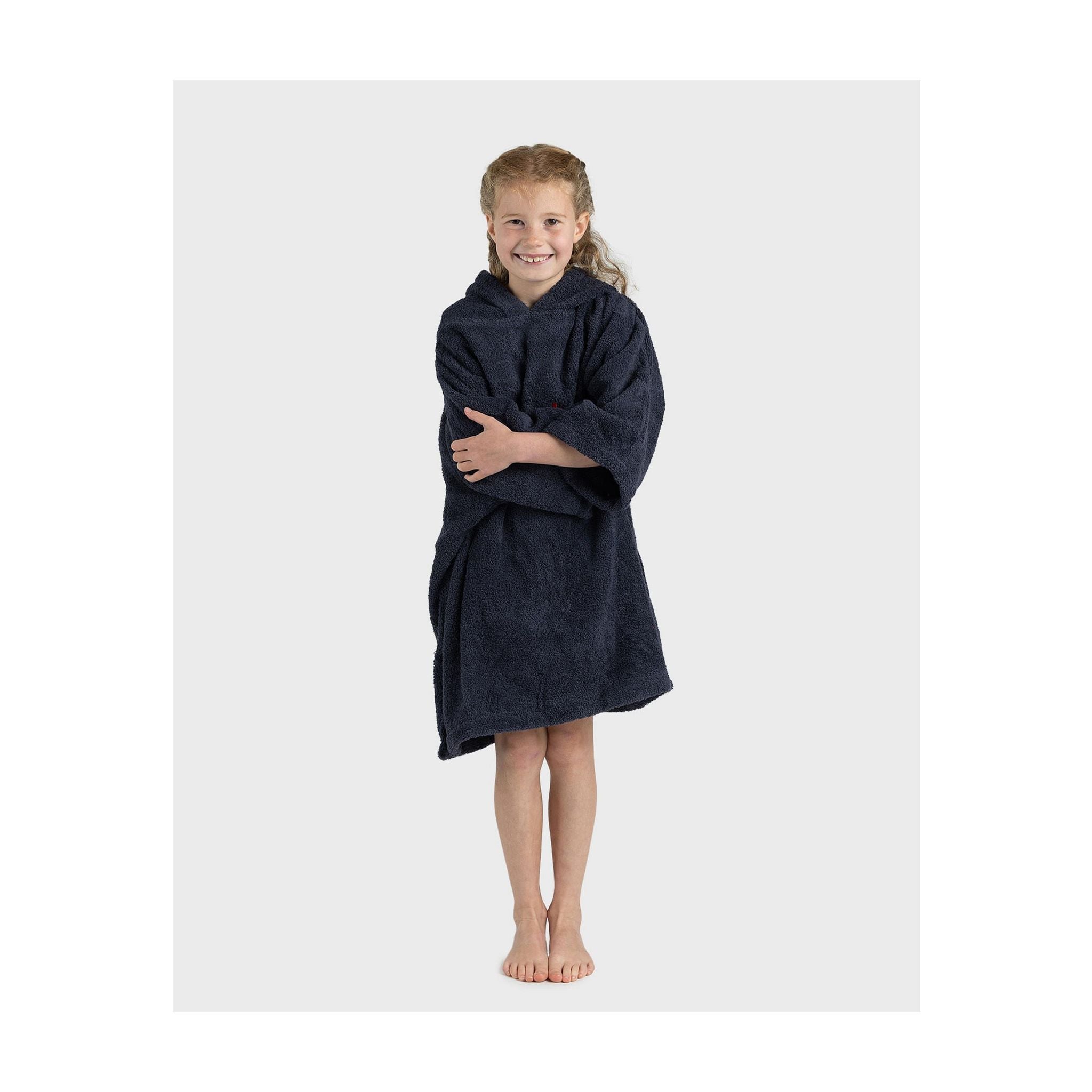 DRYROBE towel coat Bio KIDS Navy 10-13