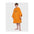 DRYROBE Handtuchmantel Bio KIDS Orange