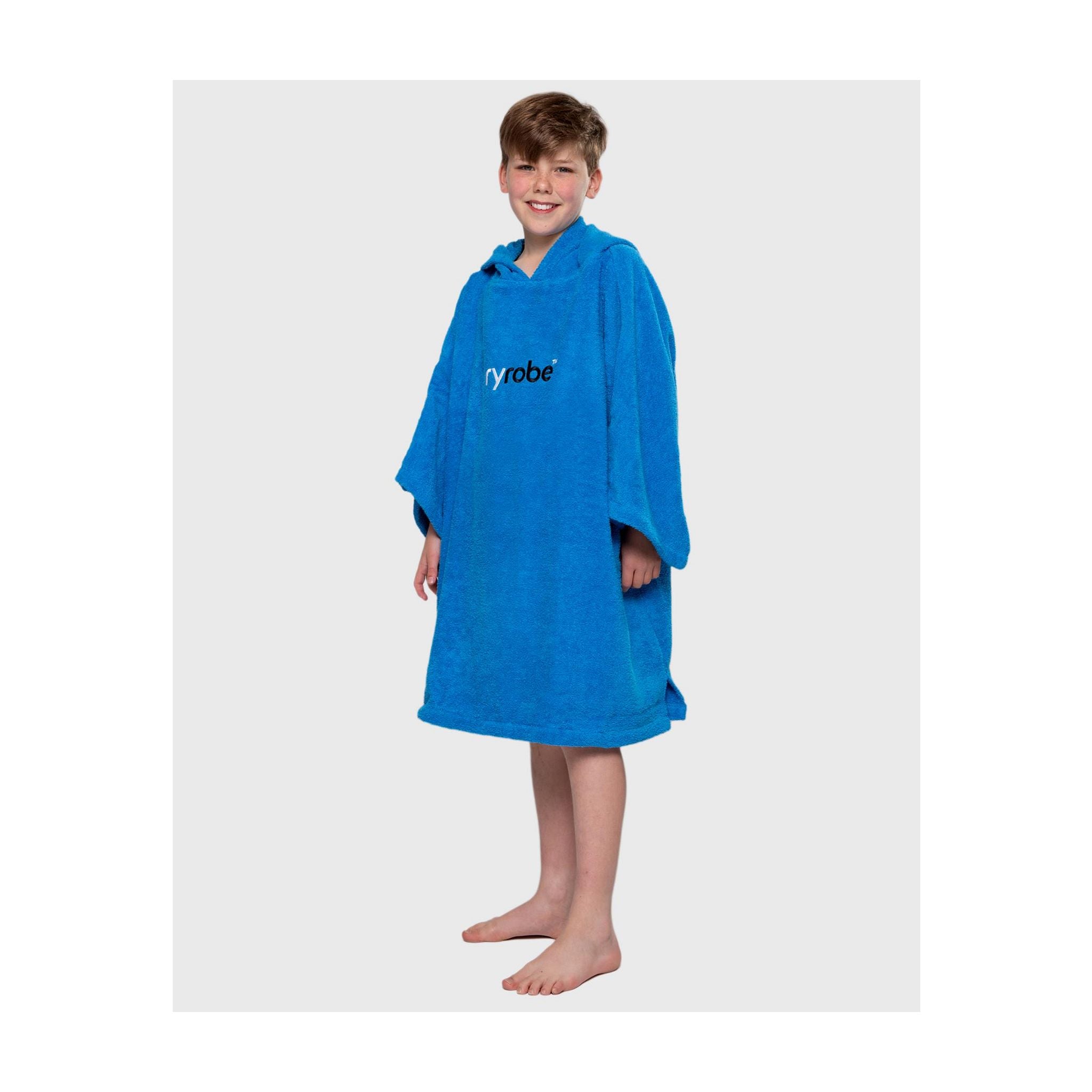 DRYROBE Handtuchmantel Bio KIDS Blue