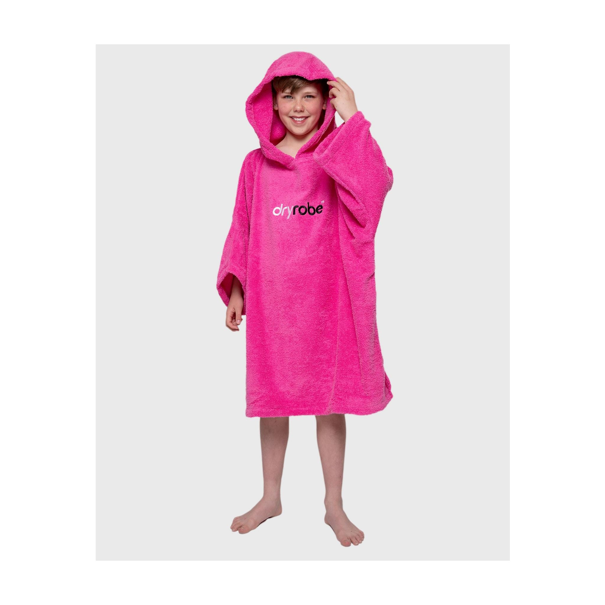DRYROBE Handtuchmantel Bio KIDS Pink