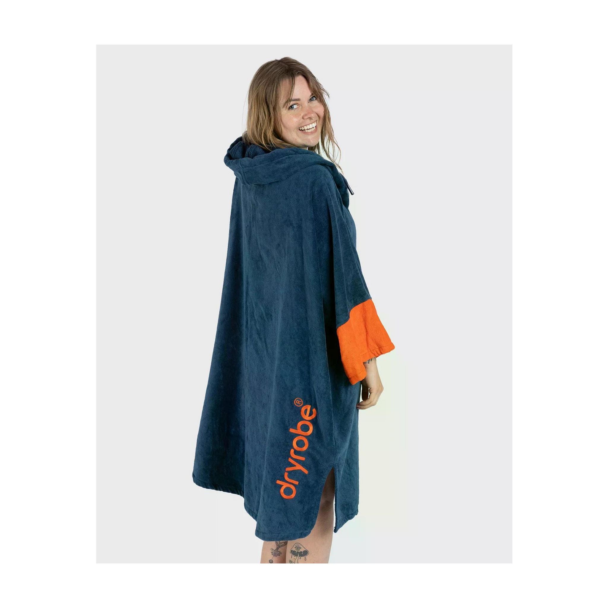 DRYROBE Fullzip cotton towel coat