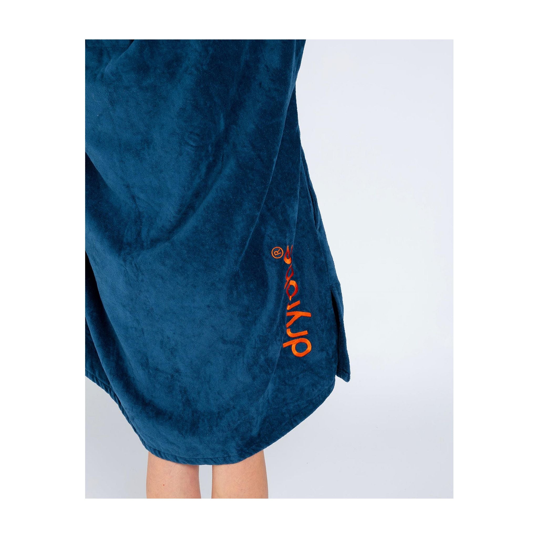DRYROBE Fullzip cotton towel coat