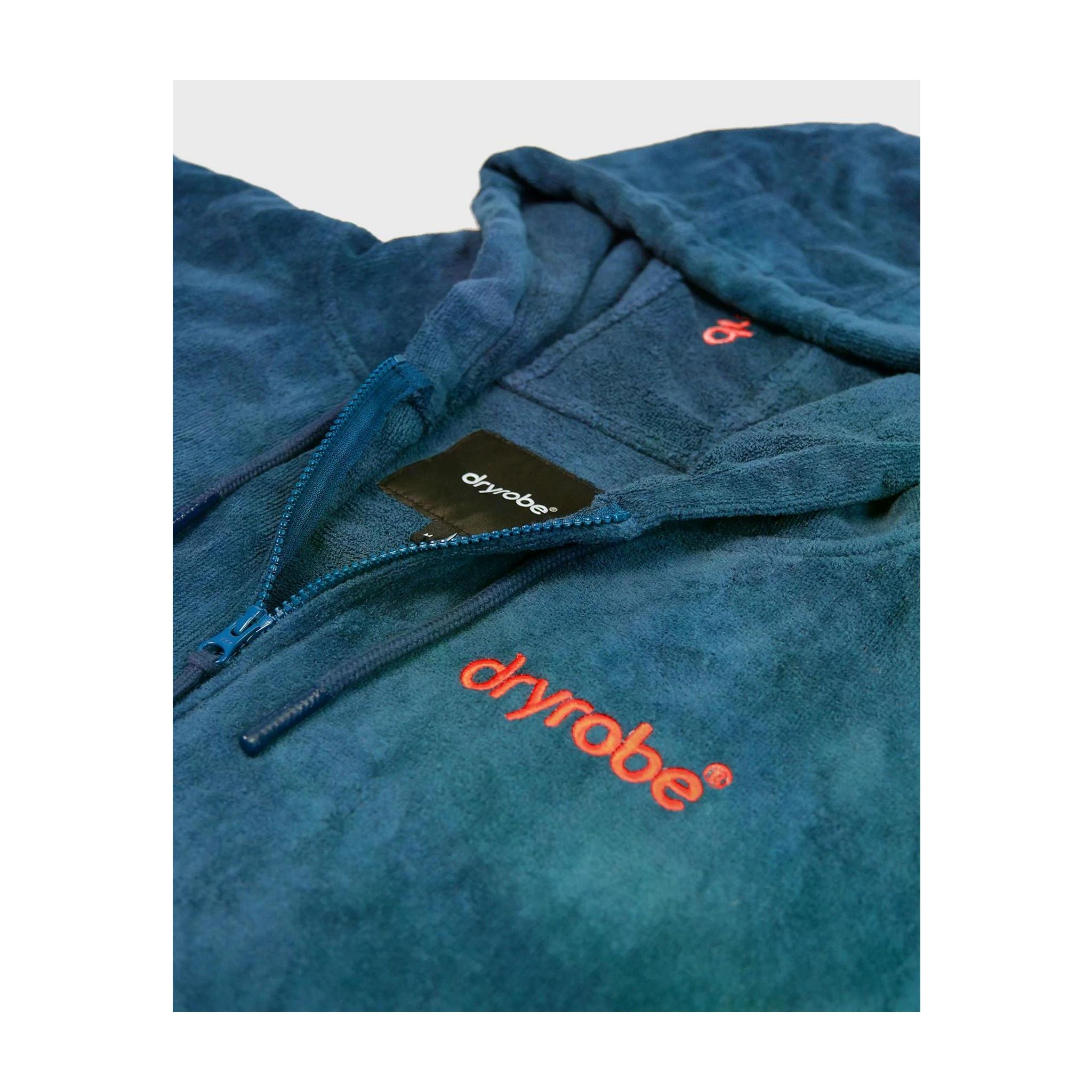 DRYROBE Fullzip cotton towel coat