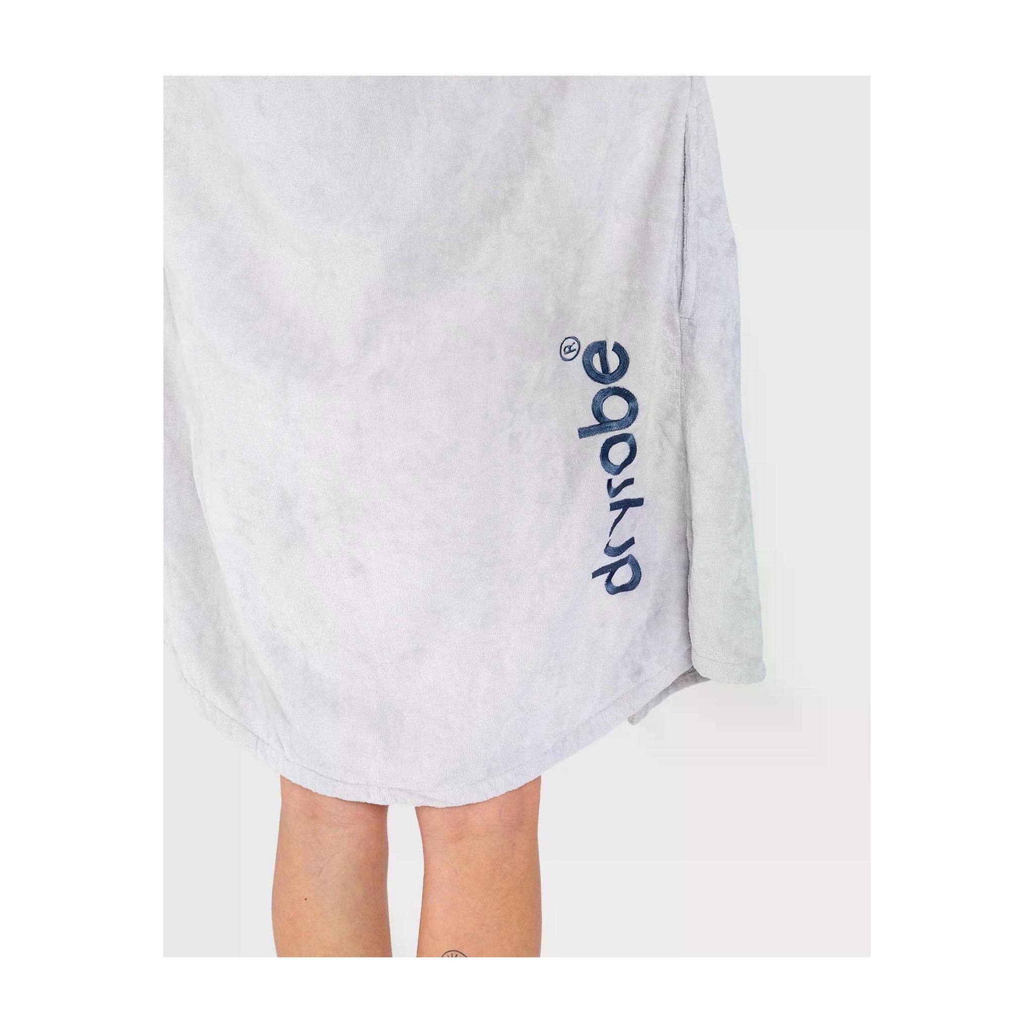 DRYROBE Fullzip cotton towel coat