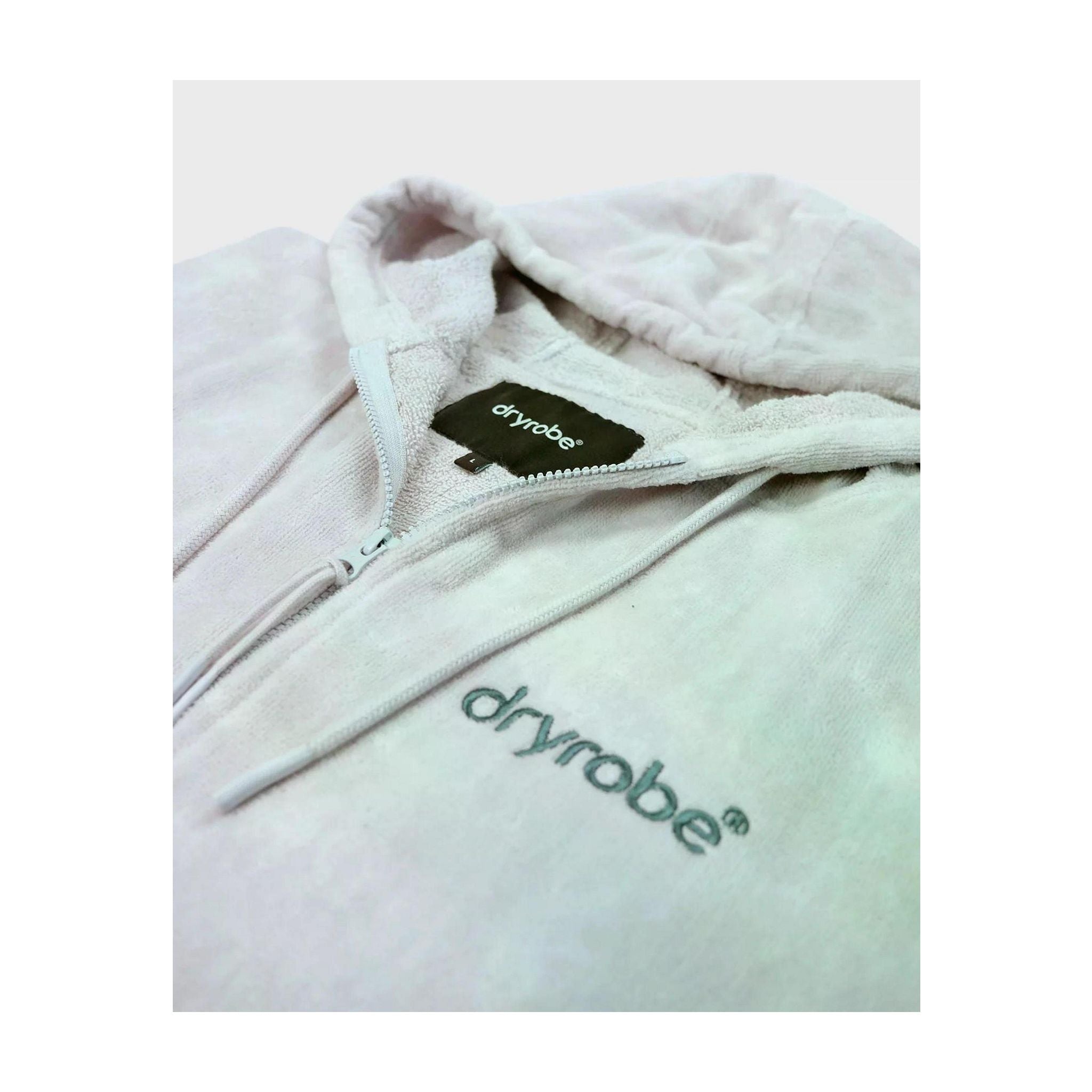 DRYROBE Fullzip cotton towel coat