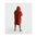 DRYROBE Fullzip Handtuchmantel Baumwolle