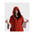 DRYROBE Fullzip Handtuchmantel Baumwolle Orange Adult