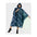 DRYROBE waterproof rain poncho Unisize Blue Camo Adult