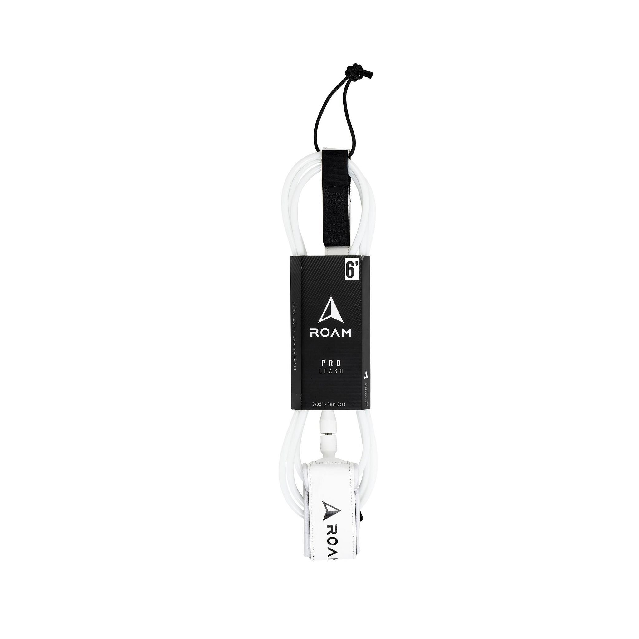 ROAM Surfboard Leash PRO Weiss
