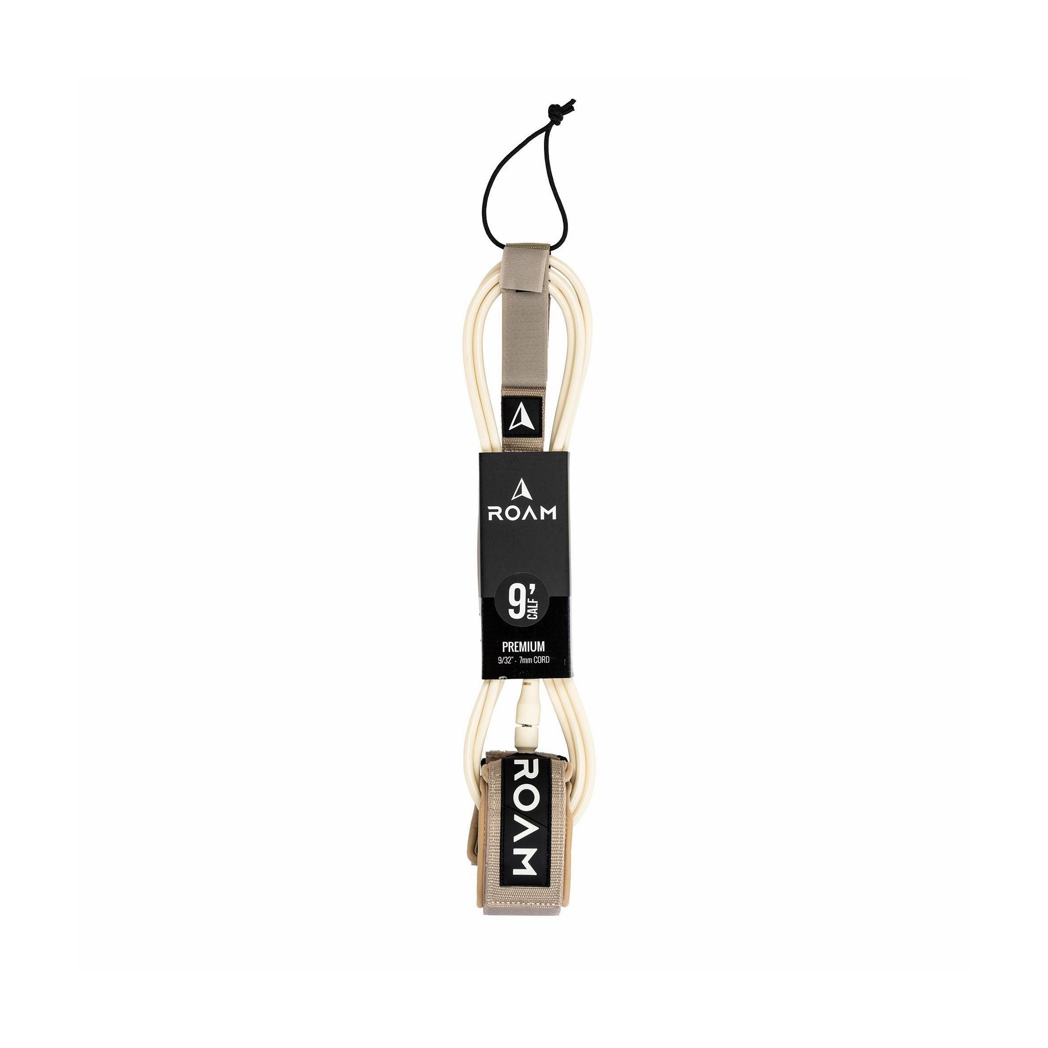 ROAM Surfboard Leash Premium 9.0 Knie Sand