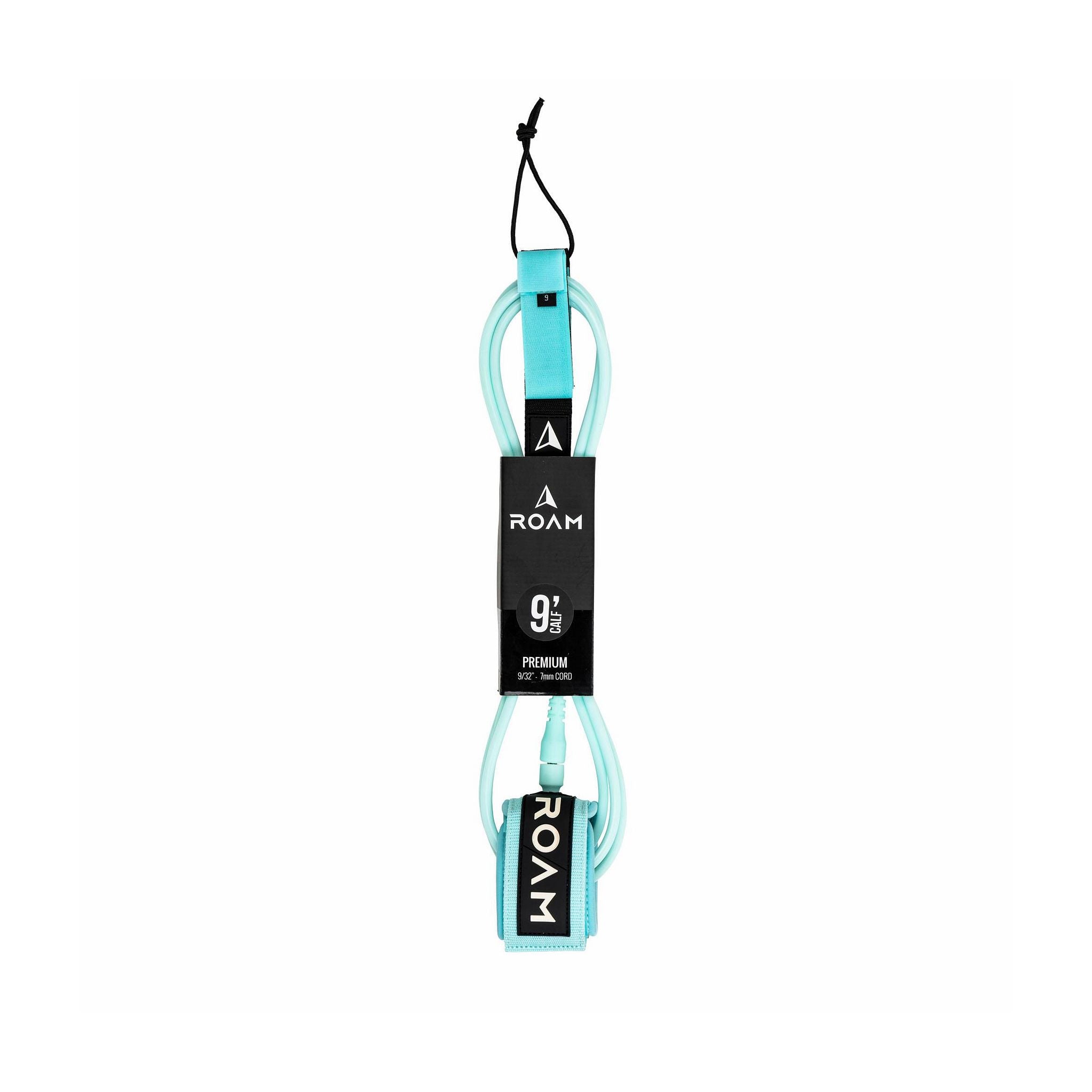 ROAM Surfboard Leash Premium Knie Lite 9.0 Türkis