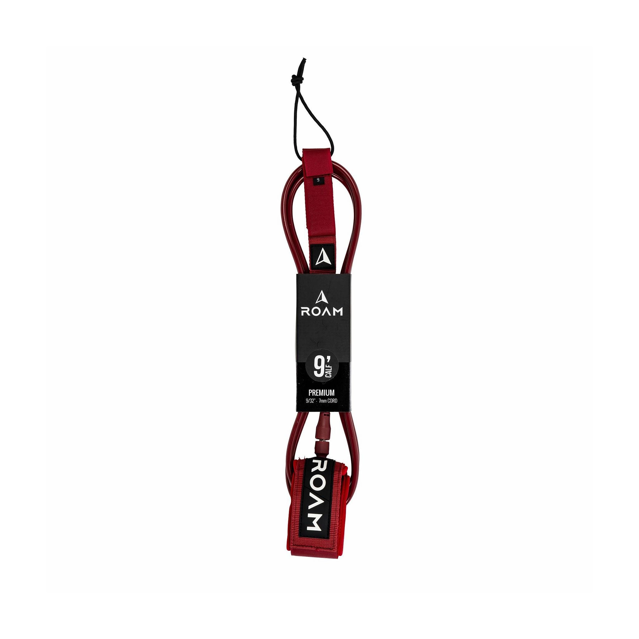 ROAM Surfboard Leash Premium 9.0 Red