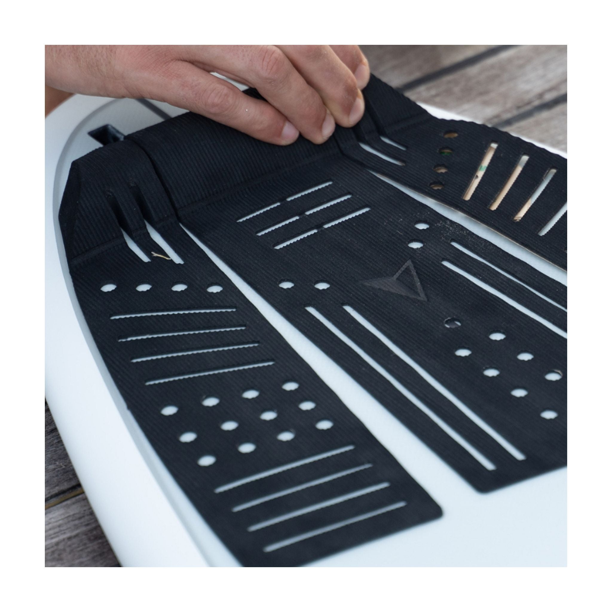 ROAM Footpad Deck Lite Traction Pad. 3-piece set Sand