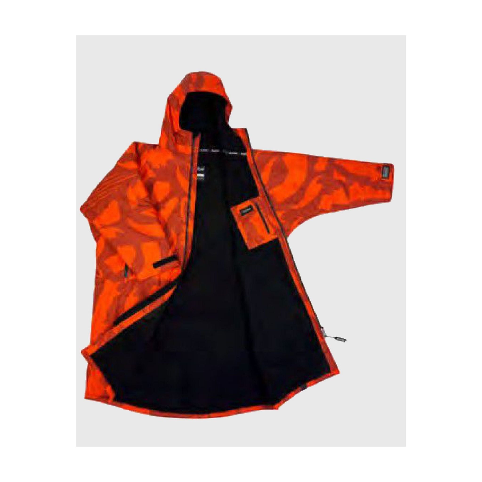 DRYROBE Advance Long-Sleeve Mosaic Palm XL Orange Adult