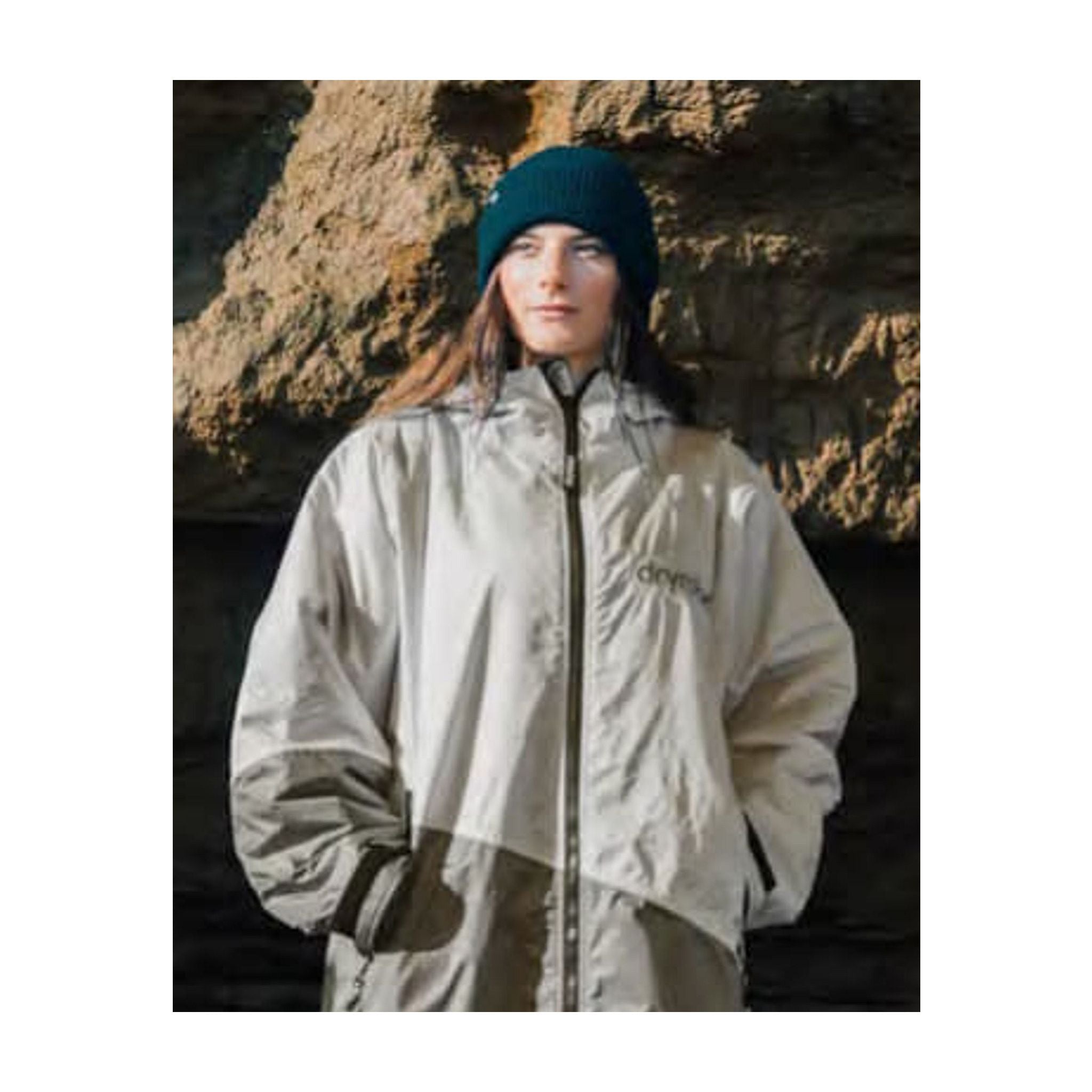 DRYROBE Advance Long Sleeve Stone XL Grau Adult