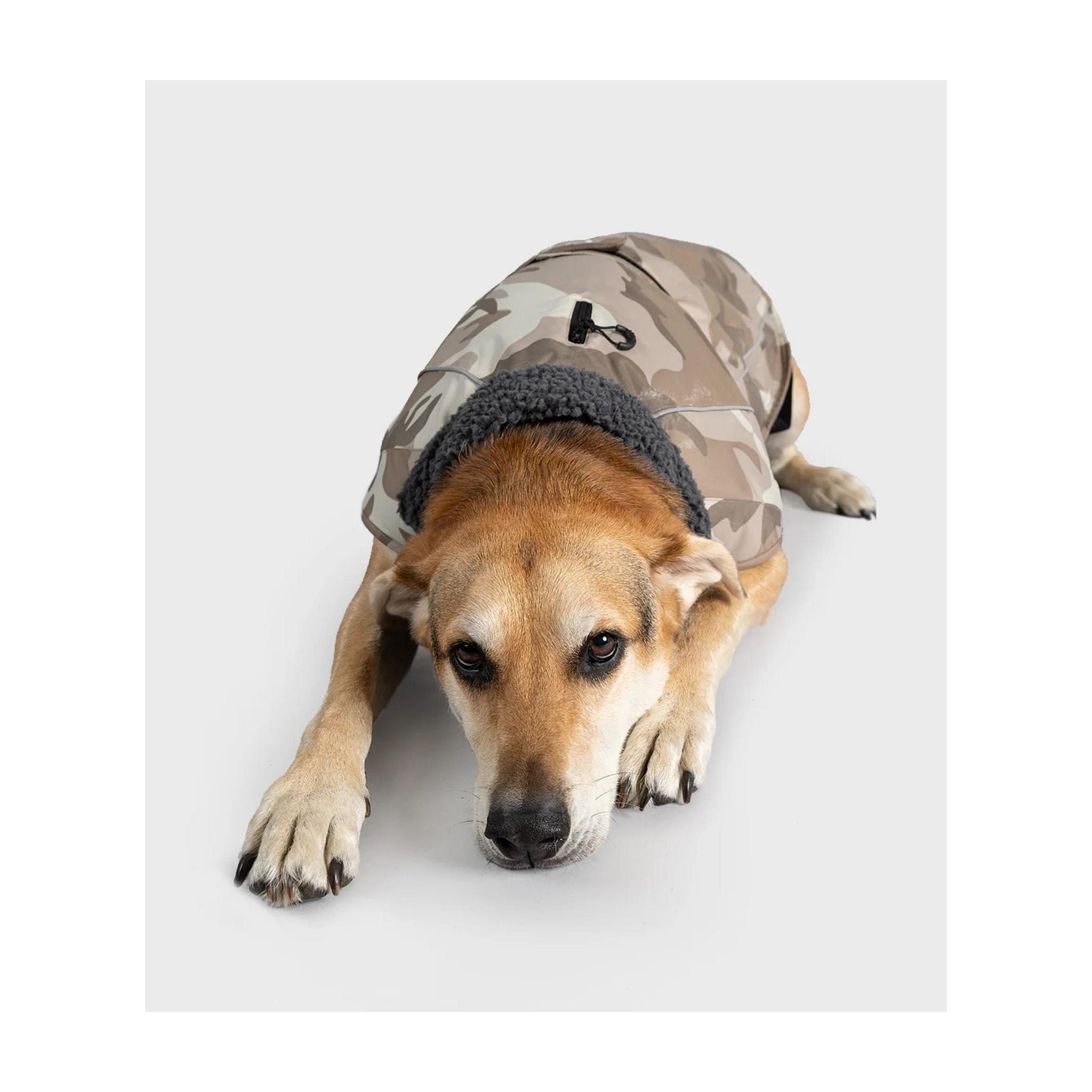 DRYROBE Dog Coat. Sand Camo. XXL Dogs