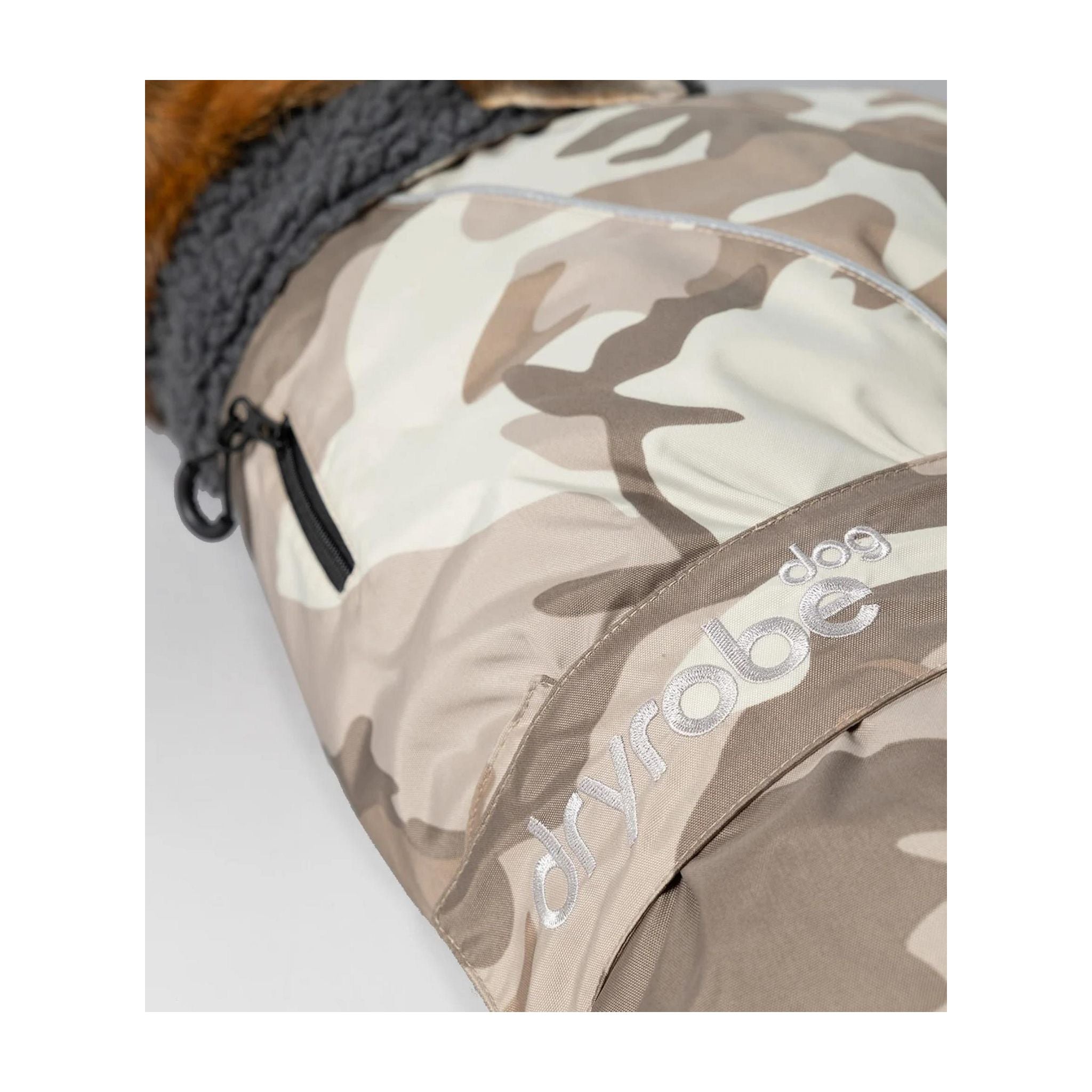 DRYROBE Dog Coat. Sand Camo. XXL Dogs
