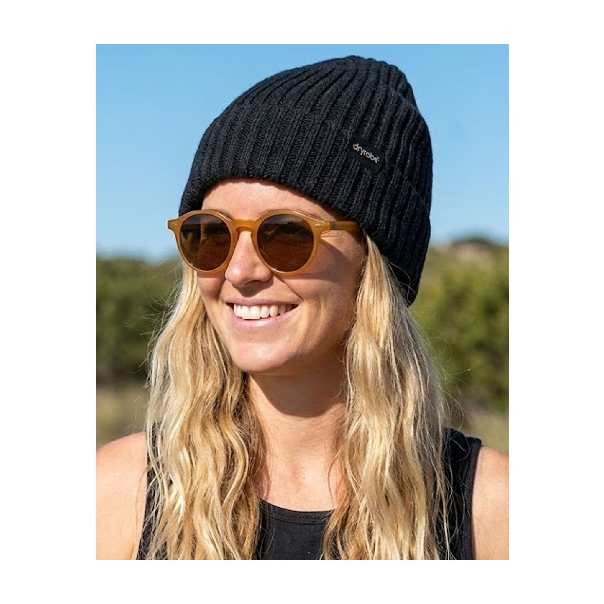 DRYROBE Waffle Beanie Strickmütze Pink unisize