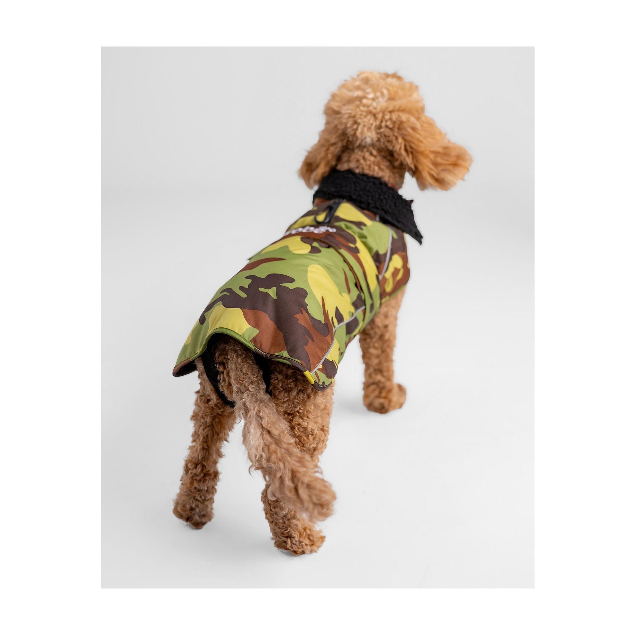 DRYROBE Dog Coat. Green Camo. XXXL Dogs