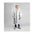DRYROBE Advance Long Sleeve KIDS Alpine Whit 10-13 Weiss