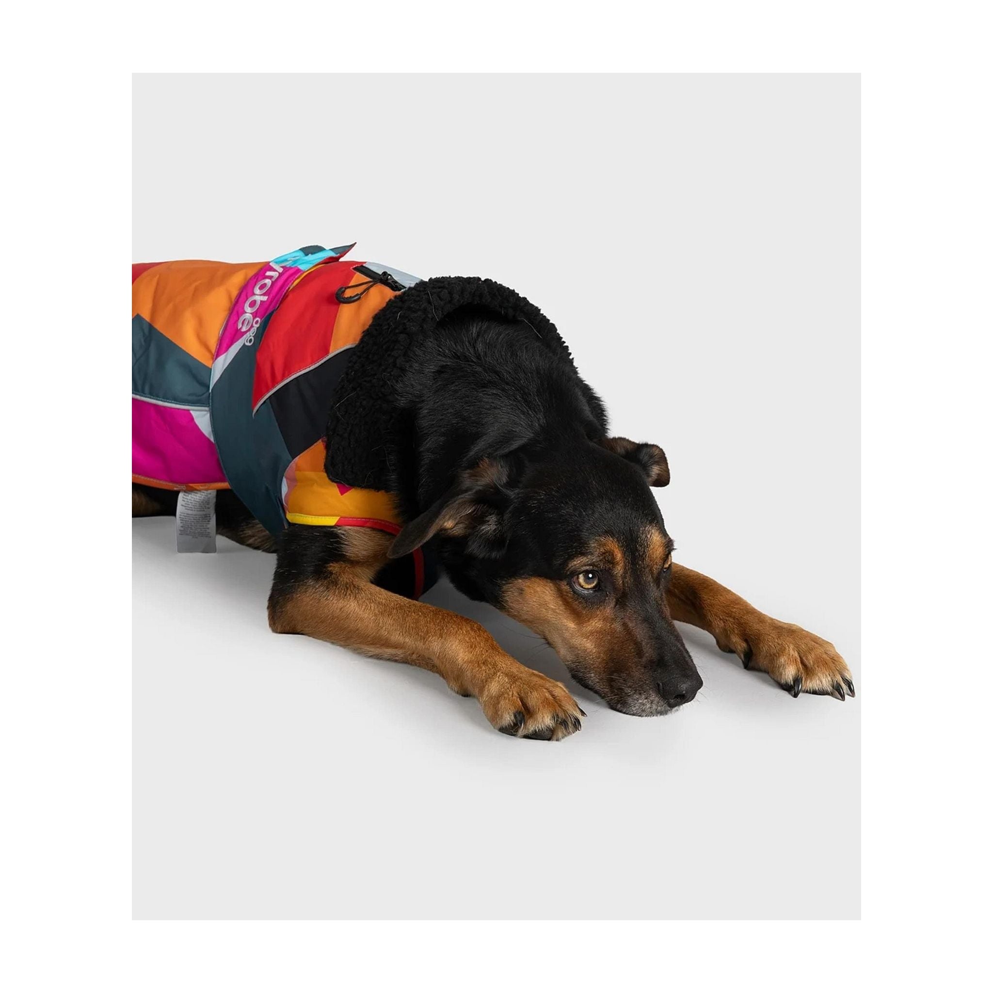 DRYROBE Dog Coat Hundemantel Abstract XXXL Multicolor Dogs