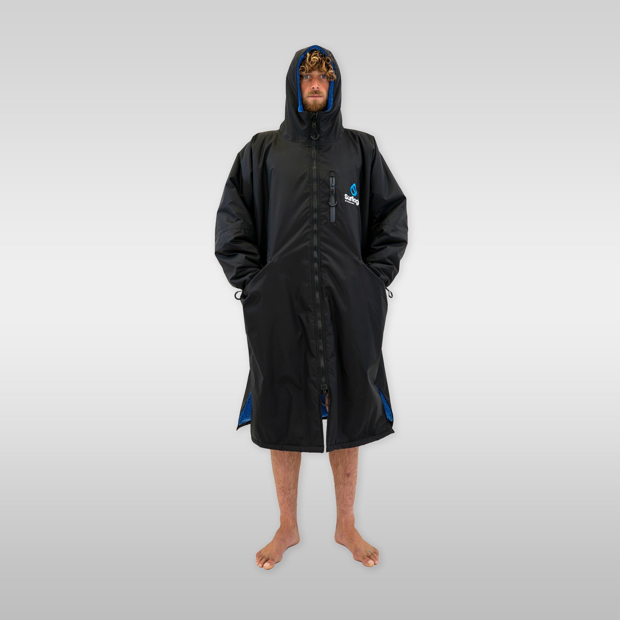 surfing windsurf storm robe surflogic stormrobe jacket Jacke