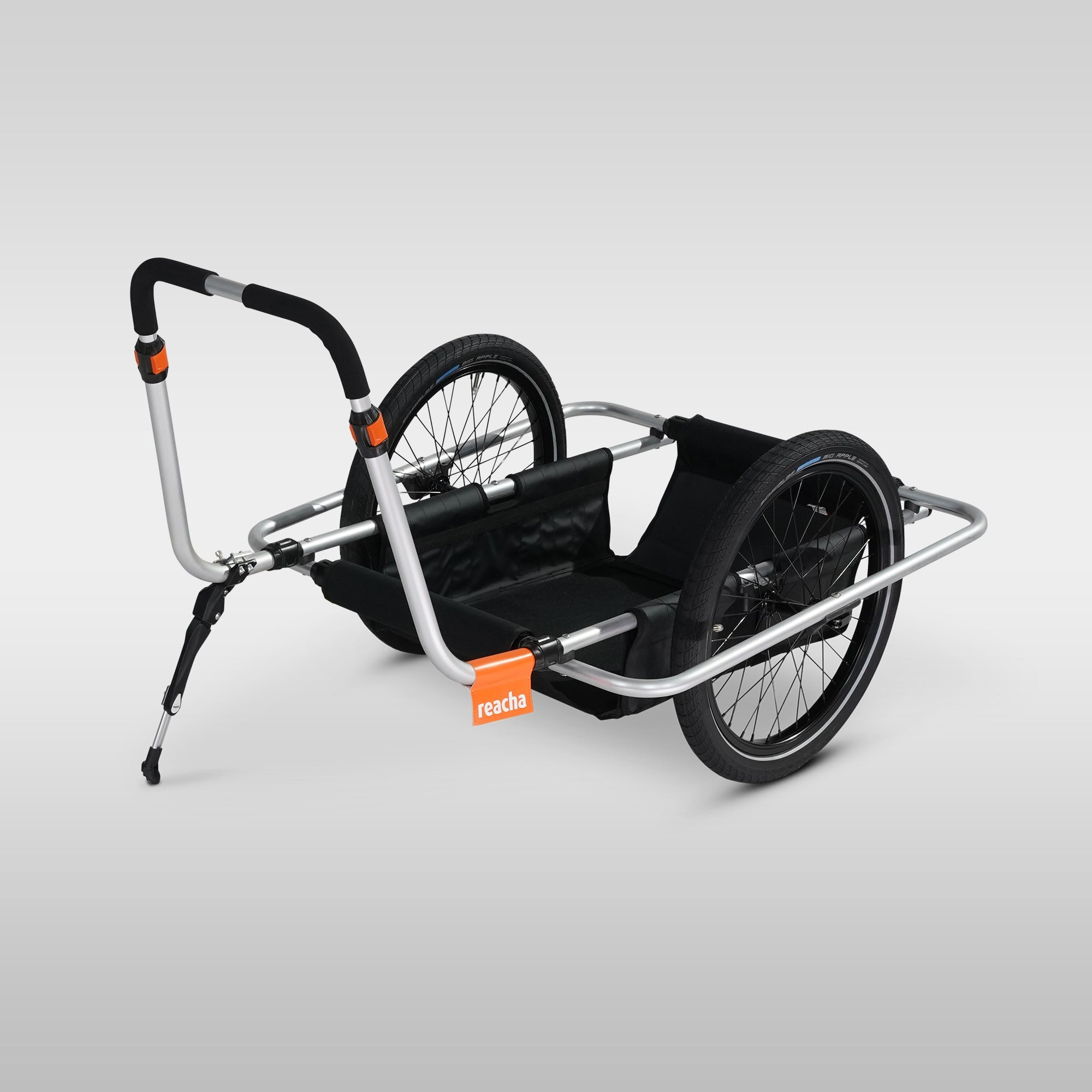 Reacha bicycle trailer wingfoil wingfoiling bike transportation beach trailer bicycle trailer