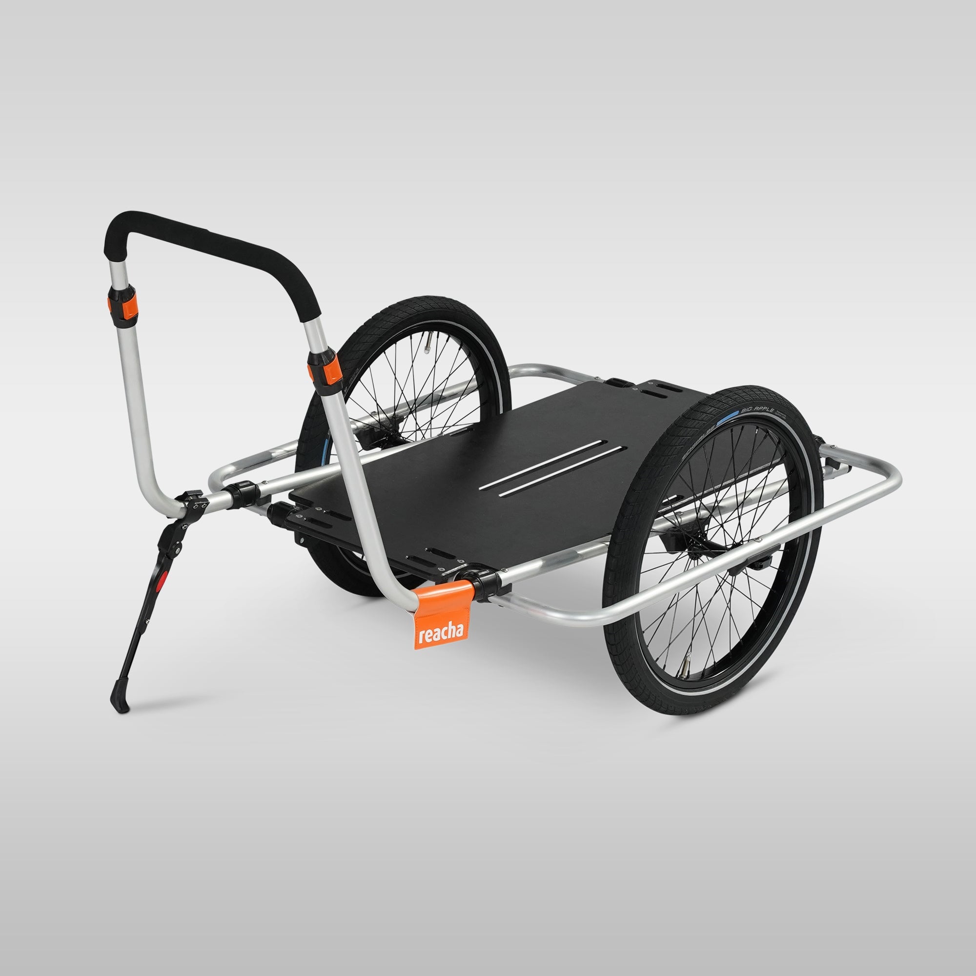 Reacha bicycle trailer wingfoil wingfoiling bike transportation beach trailer bicycle trailer