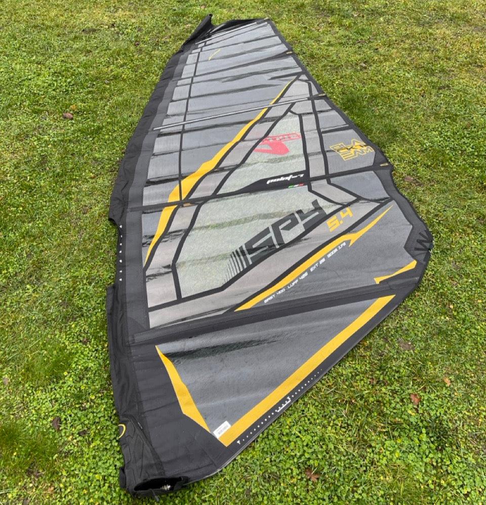 windsurf point-7 sail spy 2023 5.4 black used