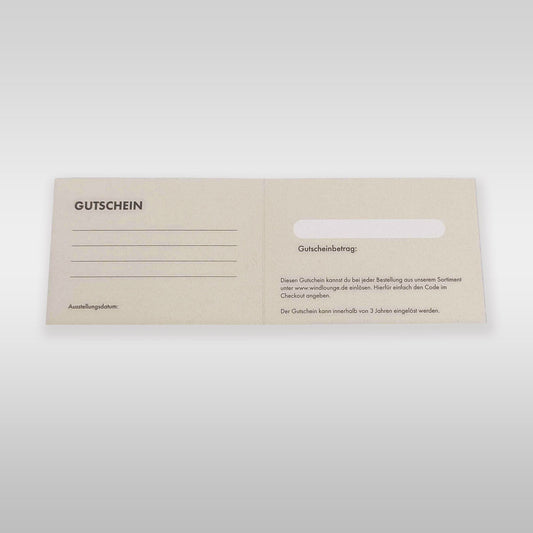 wind lounge voucher card