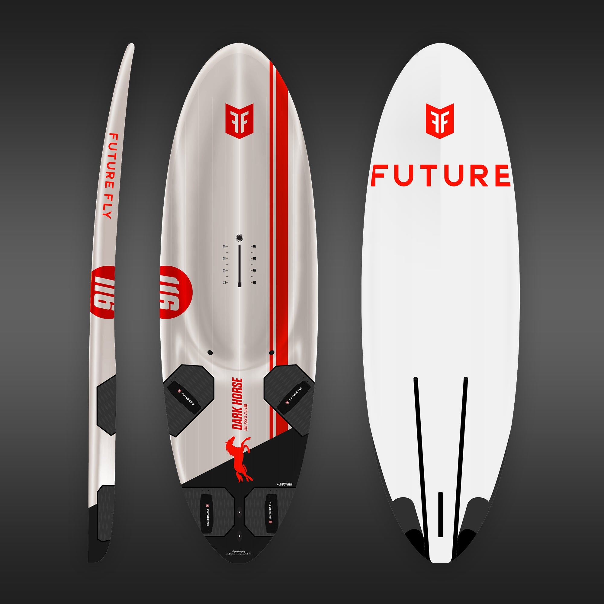 Future Fly Dark Horse Slalom Board 2026