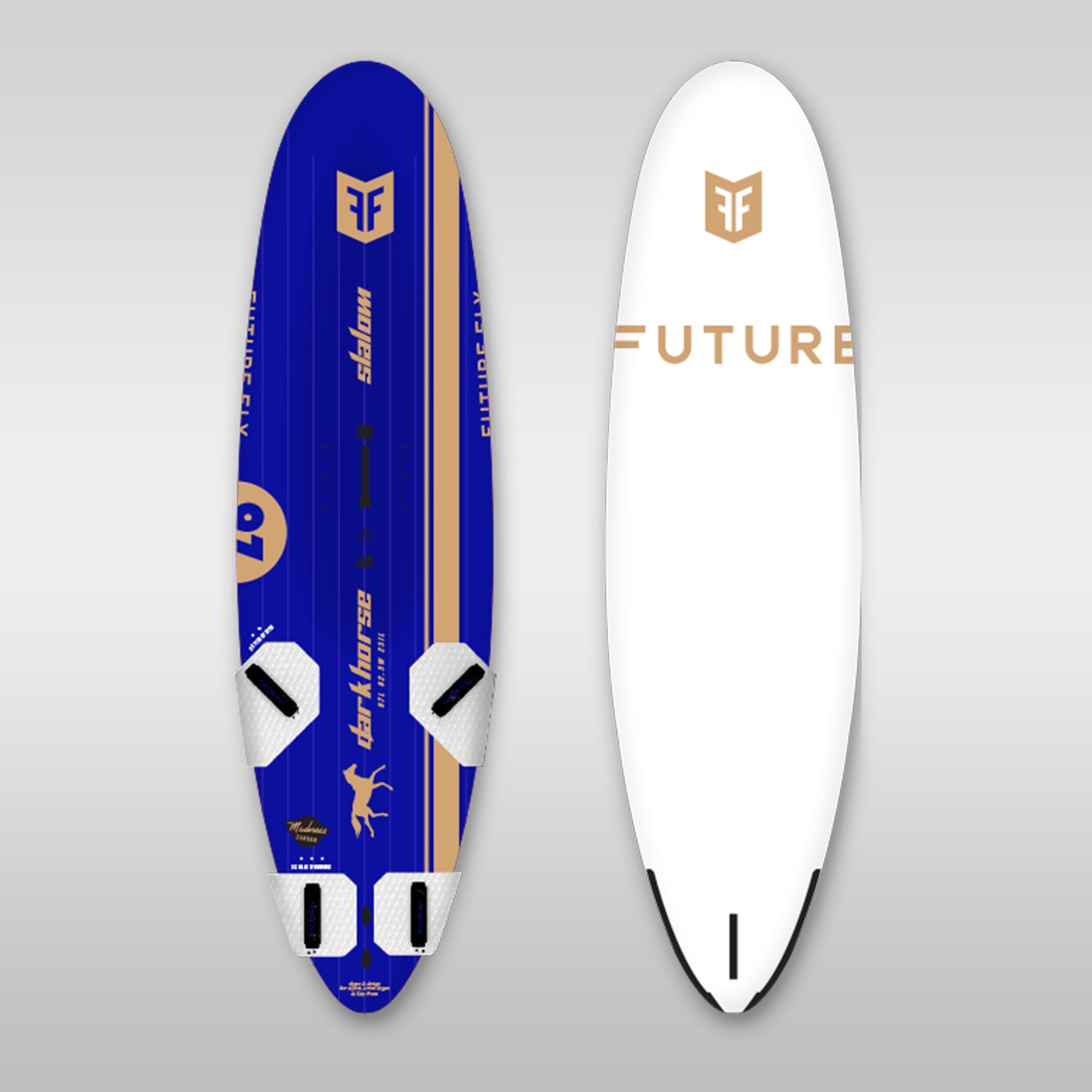 windsurfboard windsurfing slalom Future Fly Board dark Horse 2025