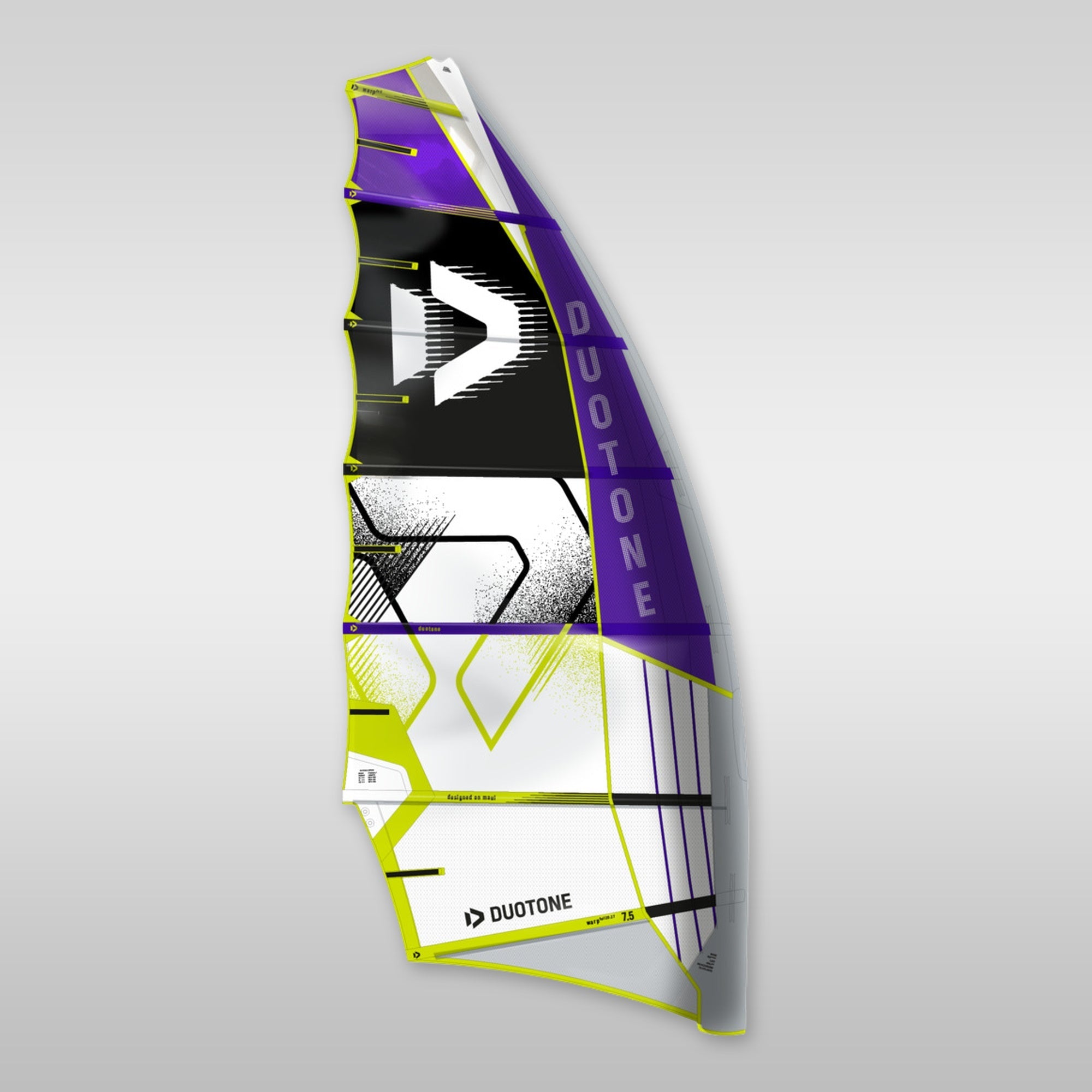 duotone duotone warp foil sail black/purple 5.9 m²