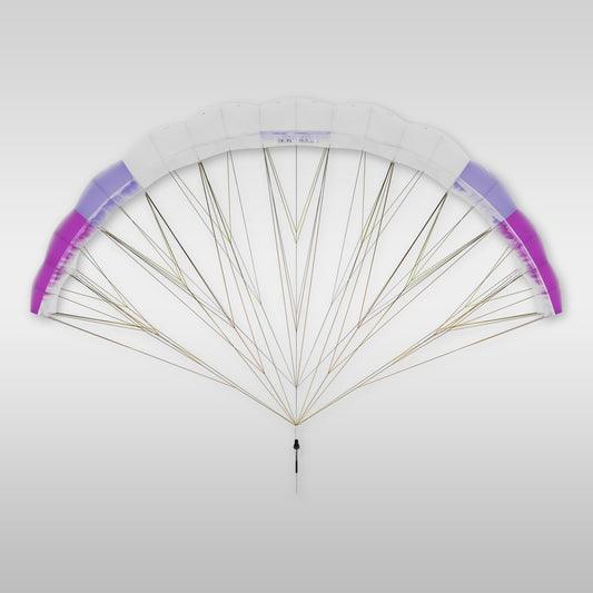 parawing wing for downwinding foiling