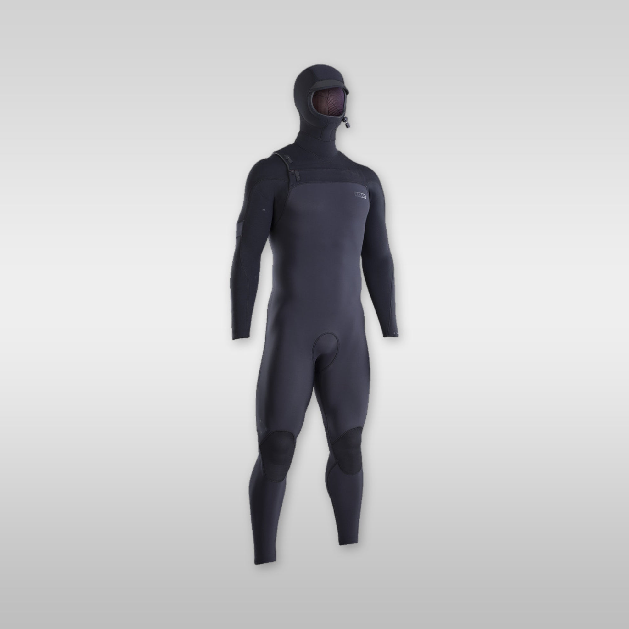 ion seek amp 6/5 hood front zip men neoprenanzug