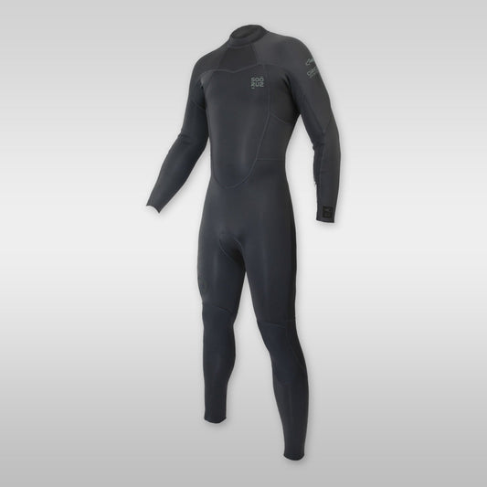 soöruz fly black 3/2mm backzip neoprenanzug herren