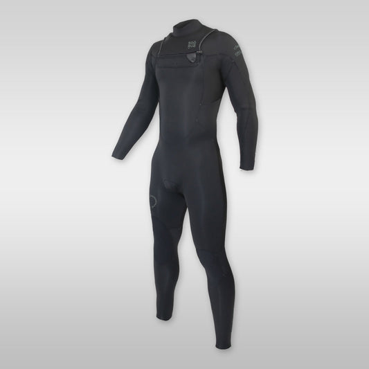 soöruz fly black 3/2mm frontzip neoprenanzug herren