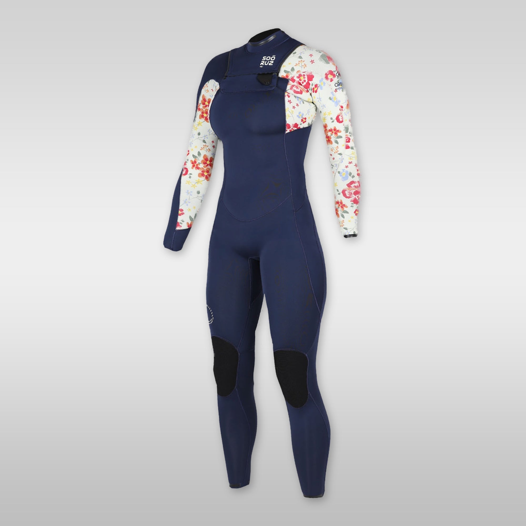 Soöruz Divine Navy 4/3 mm Front-Zip Wetsuit for Women
