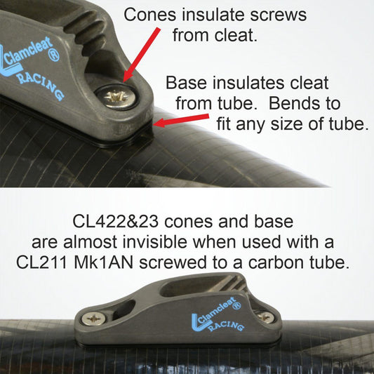 Clamcleat insulators Insulators PT420 PT421 PT422 PT423 PT424 PT425