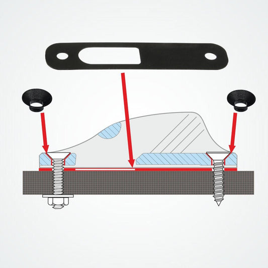 Clamcleat insulators Insulators PT420 PT421 PT422 PT423 PT424 PT425