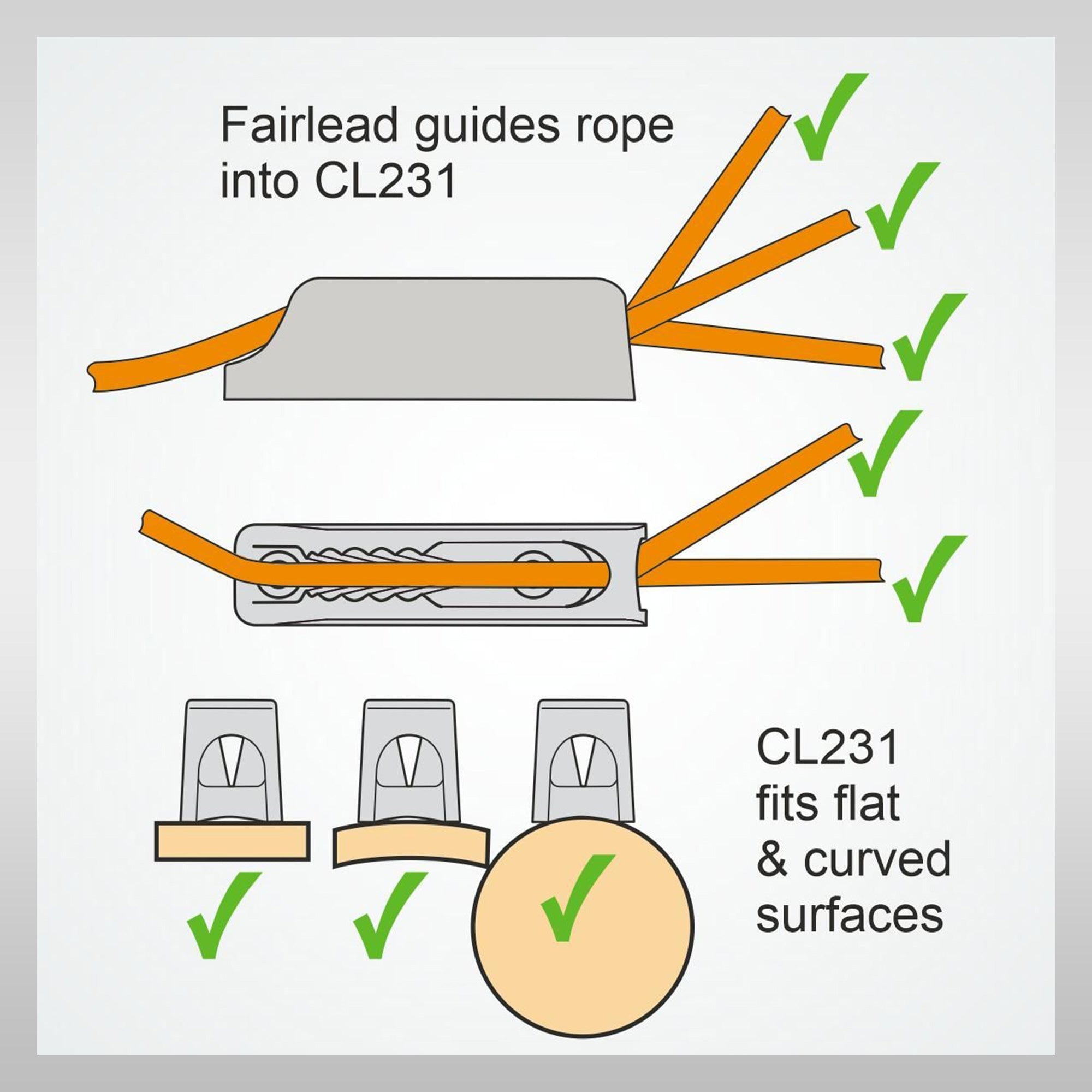 Clamcleat Cl231 Clamp clamp windsurf boating