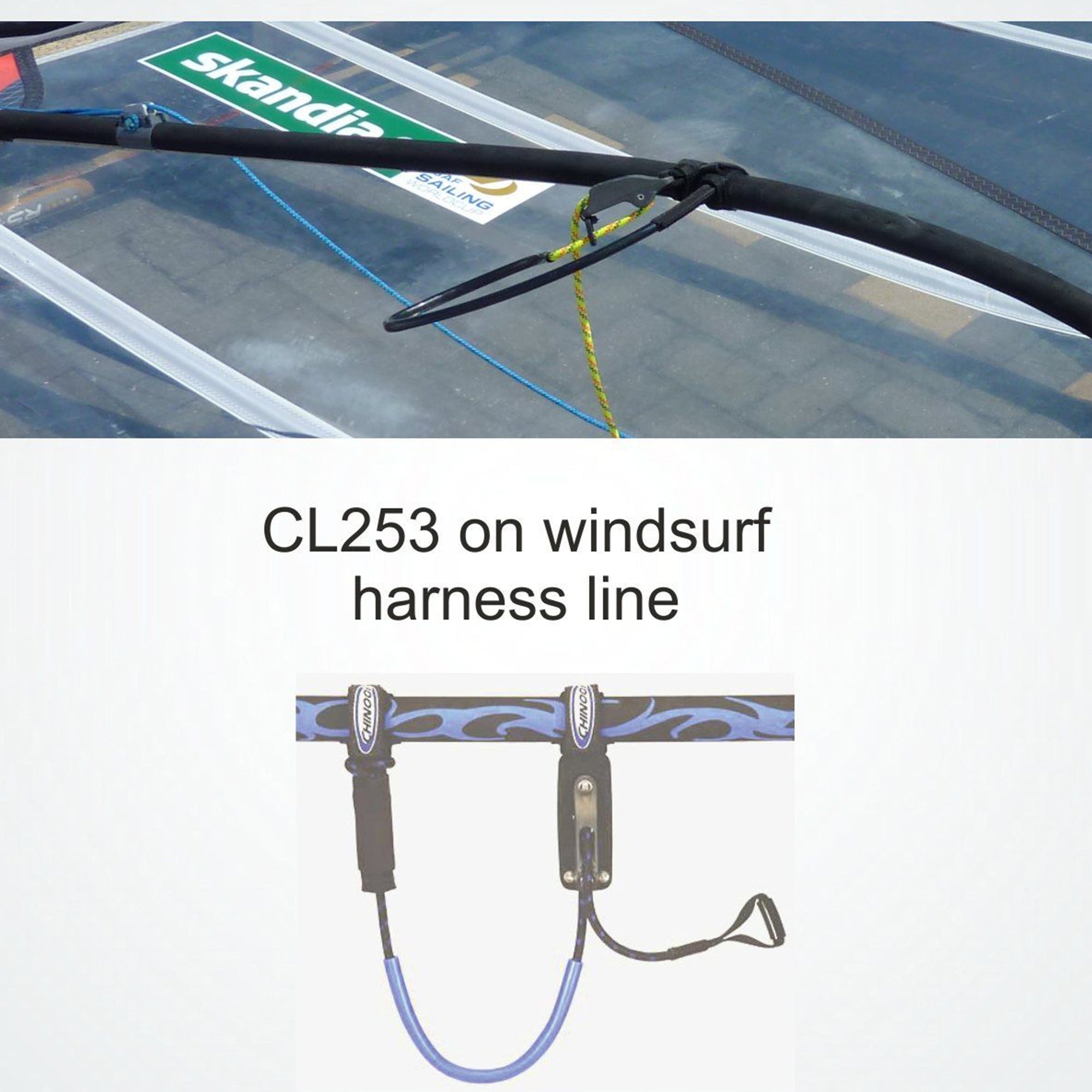 windsurfing windsurf sailing boating cleamcleat clamp CL253