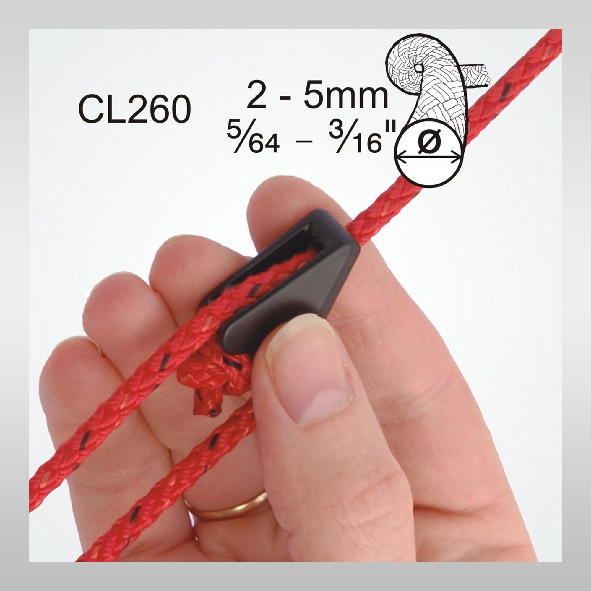 CLAMCLEAT® Line-Lok® Mini CL260G Set