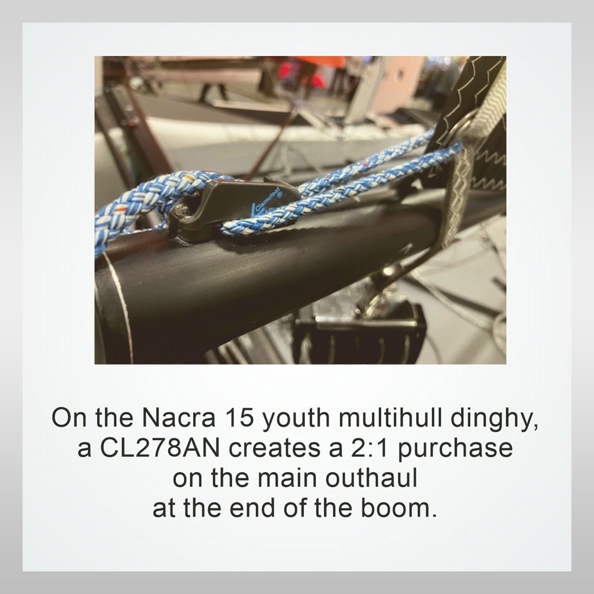 CLAMCLEAT® Side Entry Racing Micros Clamp CL278AN