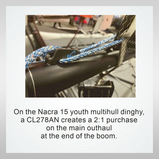 CLAMCLEAT® Side Entry Racing Micros Clamp CL278AN