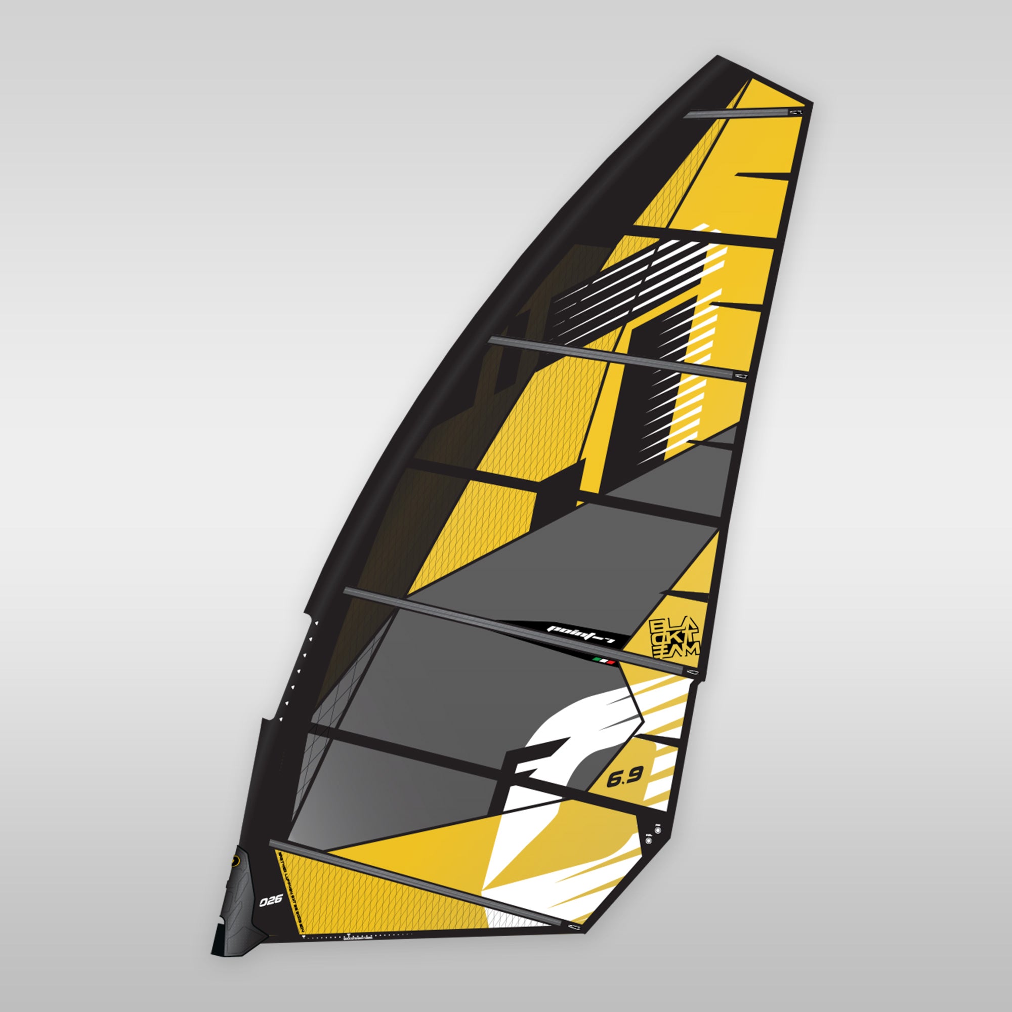 Point-7 windsurfing sail F0 no cam foil sail