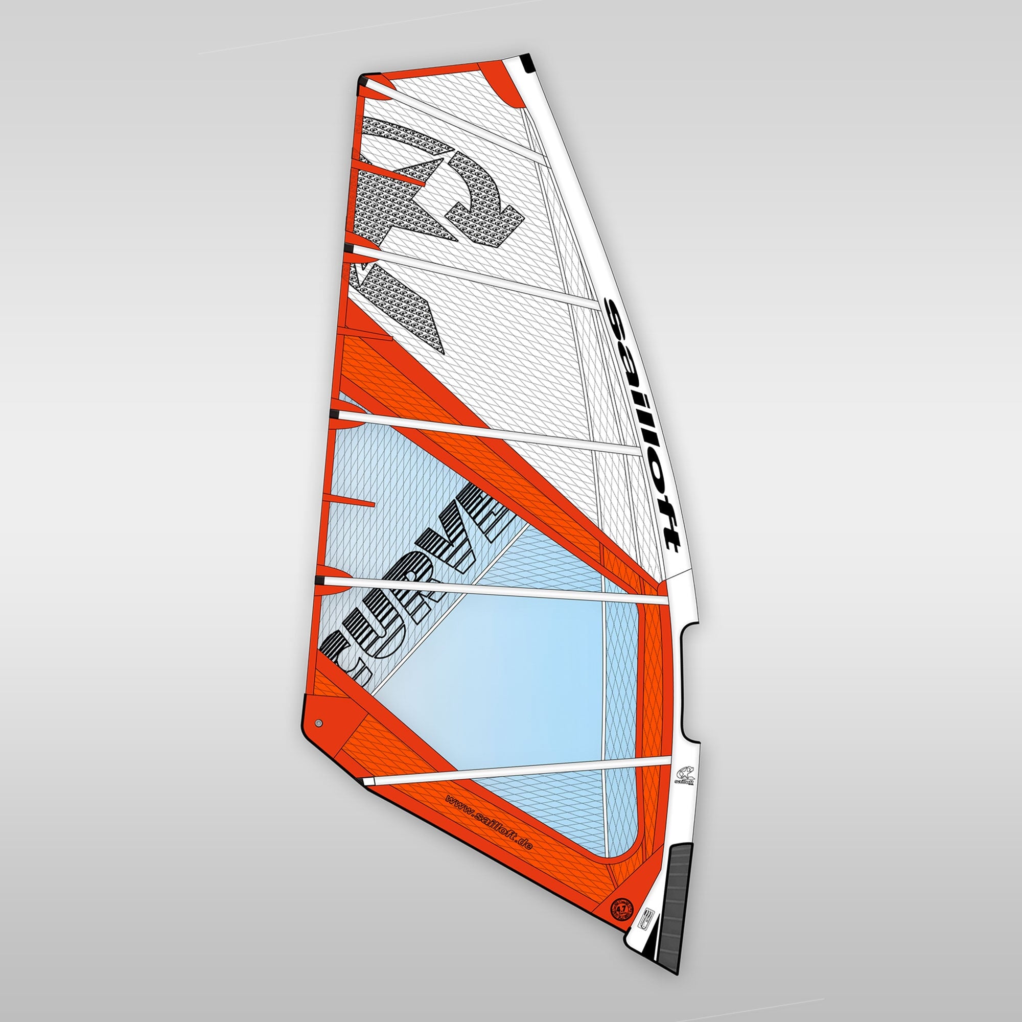 Sailloft Curve 2025 Freewave Sailloft Hamburg 3.7 m² Orange 