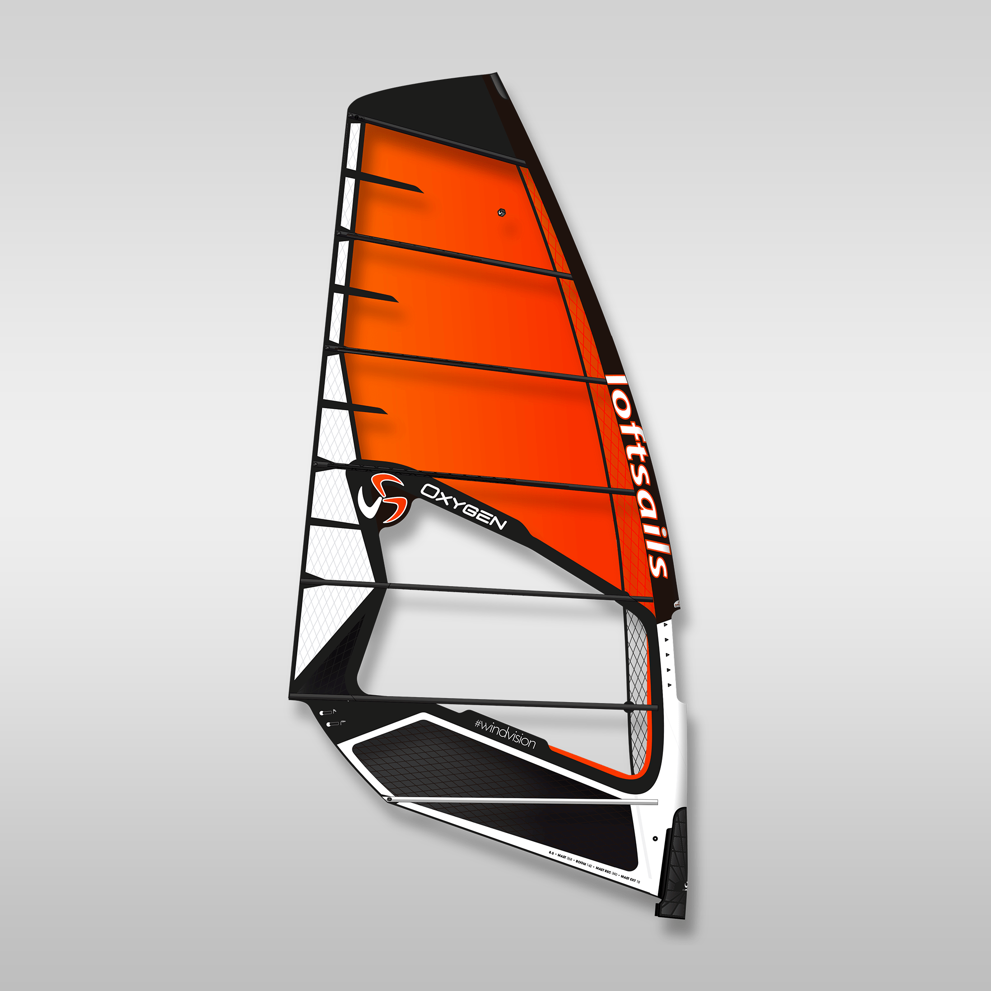 Loftsails Oxygen 2023 Freeride Loftsails Orange 4.6 m2 